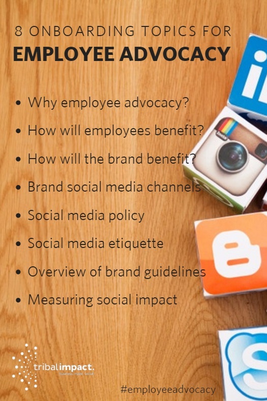 8 Onboarding Topics For Your Employee Advocacy Program