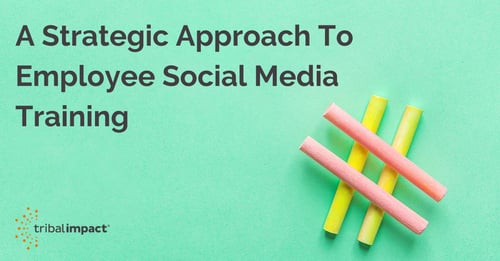 Learning and development Strategic Approach To Employee Social Media Training